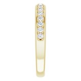 14K Yellow 1/3 CTW Diamond Anniversary Band photo 4