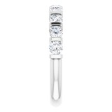 14K White 3/4 CTW Diamond Anniversary Band photo 4