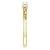 14K Yellow 1/3 CTW Diamond Anniversary Band photo 4