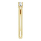 14K Yellow 3/4 CTW Diamond Anniversary Band photo 4