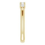 14K Yellow 3/4 CTW Diamond Anniversary Band photo 4