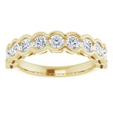 14K Yellow 1 1/8 CTW Diamond Anniversary Band photo 3