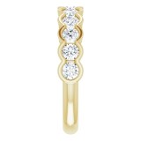 14K Yellow 1 1/8 CTW Diamond Anniversary Band photo 4