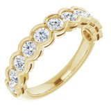 14K Yellow 1 1/8 CTW Diamond Anniversary Band photo