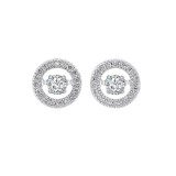 Gems One 14Kt White Gold Diamond (1/4Ctw) Earring photo