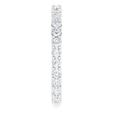 14K White 3/4 CTW Diamond Anniversary Band photo 4