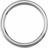 14K White Solstice Solitaireu00ae #13=1.5-2.0 CT Tapered Bombu00e9 Matching Band photo 2