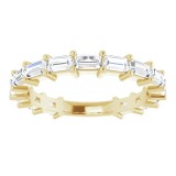 14K Yellow 1 1/2 CTW Diamond Anniversary Band photo 3