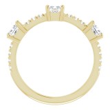 14K Yellow 5/8 CTW Diamond Anniversary Band photo 2