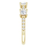 14K Yellow 5/8 CTW Diamond Anniversary Band photo 4