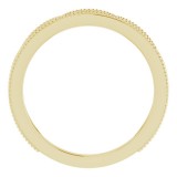 14K Yellow Stackable Ring photo 2