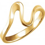 14K Yellow Metal Fashion Ring photo