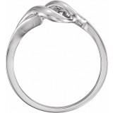 14K White Metal Ring photo 2