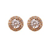 Gems One 14Kt Yellow Gold Diamond (1/4Ctw) Earring photo