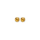 Gems One 14Kt White Gold Citrine (1/2 Ctw) Earring photo