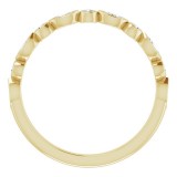 14K Yellow 1/4 CTW Diamond Anniversary Band photo 2