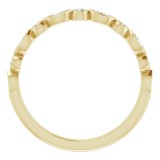 14K Yellow 1/4 CTW Diamond Anniversary Band photo 2