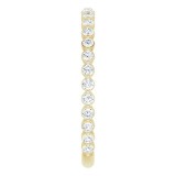 14K Yellow 1/3 CTW Diamond Anniversary Band photo 4