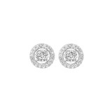 Gems One 14Kt White Gold Diamond (1/5Ctw) Earring photo