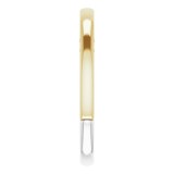 14K White & Yellow Band photo 4