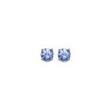 Gems One 14Kt White Gold Tanzanite (1/2 Ctw) Earring photo