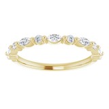 14K Yellow 3/8 CTW Diamond Anniversary Band photo 3