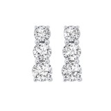 Gems One 14Kt White Gold Diamond (1Ctw) Earring photo