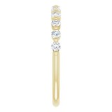 14K Yellow 1/3 CTW Diamond Anniversary Band photo 4