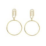Gems One 14Kt Yellow Gold Diamond (1/5Ctw) Earring photo