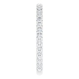 Platinum 3/8 CTW Diamond French-Set Anniversary Band photo 4