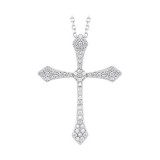 Gems One 14Kt White Gold Diamond (1/6Ctw) Pendant photo