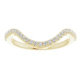 14K Yellow 1/5 CTW Diamond Band photo 3