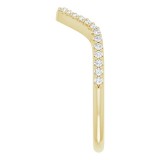 14K Yellow 1/5 CTW Diamond Band photo 4