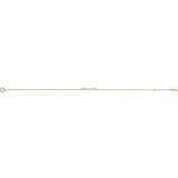 14K Rose .07 CTW Diamond Bar 6 1/2-71/2 Bracelet photo 2