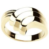 14K Yellow Fashion Ring photo