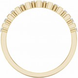 14K Yellow 3/4 CTW Diamond Anniversary Band photo 2