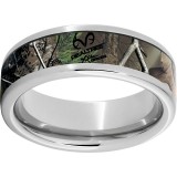 Serinium Pipe Cut Band with Realtree Xtra Green Inlay photo