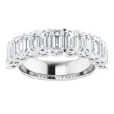 14K White 4 CTW Diamond Anniversary Band photo 3