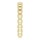 14K Yellow Stackable Bead Ring photo 4