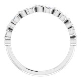 Platinum 3/8 CTW Diamond Anniversary Band photo 2