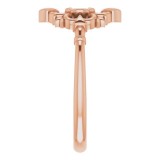 14K Rose Vintage-Inspired Ring photo 4