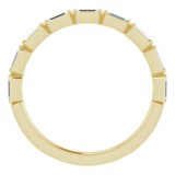 14K Yellow 1/4 CTW Diamond Anniversary Band photo 2