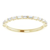 14K Yellow 1/5 CTW Diamond Anniversary Band photo 3