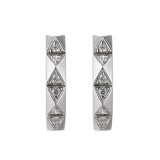 Gems One 14Kt White Gold Diamond (1/6Ctw) Earring photo