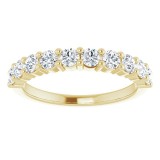 14K Yellow 3/4 CTW Diamond Anniversary Band photo 3