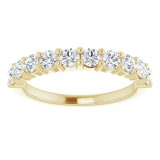 14K Yellow 3/4 CTW Diamond Anniversary Band photo 3