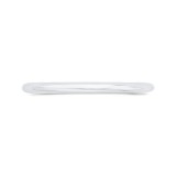 Shah Luxury 14K White Gold Plain Wedding Band photo