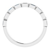 14K White 1/5 CTW Diamond Anniversary Band photo 2