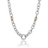 Vahan 14k Gold & Sterling Silver Necklace photo