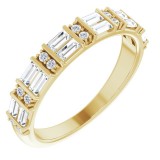 14K Yellow 1/2 CTW Diamond Anniversary Band photo